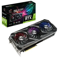 ASUS ROG Strix GeForce RTX3060 TI 8GB V2 OC Edition Gaming Grafikkarte (Lite Hash Rate (LHR), Nvidia Ampere, PCIe 4.0, 2x HDMI 2.1, 3x DisplayPort 1.4a, ROG-STRIX-RTX3060TI-O8G-V2-GAMING)