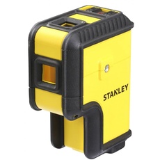 Bild Punktlaser STHT77503-1 SPL3 (kompakter mit roter Diode, zwei Lotpunkten abwärts und aufwärts und einem horizontalen Punkt, für Innenräume bis 30 m, inkl. Halterung, Batterien und Tasche), 1,5 V, gelb/schwarz