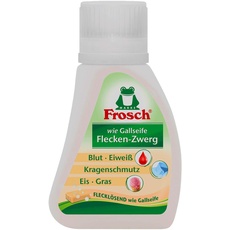 75ml Frosch Flecken-Zwerg Flecklösend wie Gallseife gegen Blut, Eiweiß, Kragenschmutz, Eis und Grasflecken 1er Pack (1x 75ml)