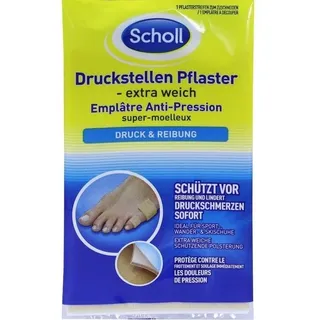 SCHOLL Druckstellen Pflaster extra weich Fußpflaster 1 St.