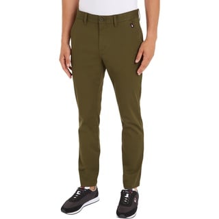 Tommy Jeans Herren Chinos Austin Stretch, Grün (Drab Olive Green), 36W/30L