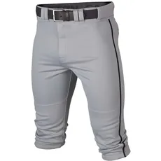 Easton Herren Rival+ Baseball-Hose, grau/schwarz, Medium