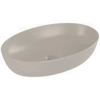 Villeroy & Boch Artis Aufsatzwaschbecken, oval, ohne Überlauf, 610x410mm, 419861AM, Farbe: Almond, CeramicPlus