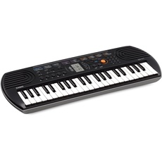 Casio SA-77 Mini-Keyboard mit 44 Tasten, schwarz grau