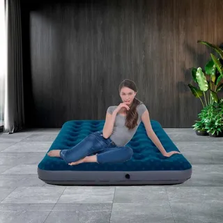 Avenli 24501 Luftmatratze 191 x 73 x 22 cm, blau - Blau