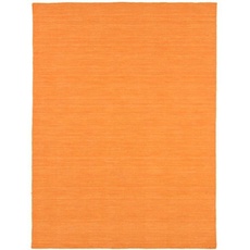 Bild von Wollteppich »Kelim Loom«, rechteckig, Wolle/Baumwolle Wendeteppich, Kelim Dorri, Wohnzimmer, orange