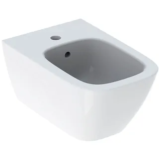 Geberit Smyle Square Wandbidet Befestigung verdeckt, mit Überlauf