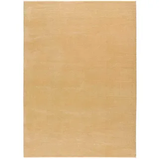 Atticgo Hochflorteppich waschbar Senf Loft 160/230 cm , Dunkelgelb , Textil , Mode , Rechteckig , 160x230 cm , Oeko-Tex® Standard 100 , waschbar, antistatisch, leicht zusammenrollbar, rutschfeste Unterfläche , Teppiche und Böden, Teppiche, Flachwebteppiche