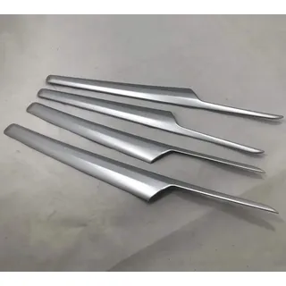 Chrom Silber Matt Optik Seiten Türpappen Veredelung Blende Abdeckung Rahmen Passend Für Audi Q5 FY