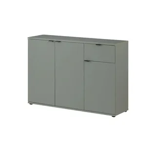 Forte Sideboard 119,8 x 82,3 x 34,1 cm Grün