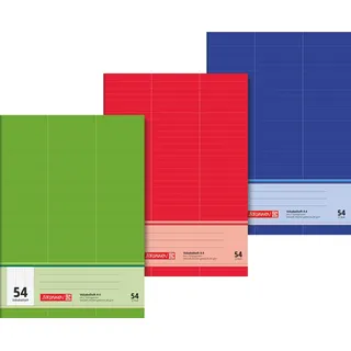 Brunnen Vokabelheft A4 Lineatur 54 32 Blatt