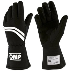 OMP Dijon Handschuhe My2021 schwarz Größe M FIA 8856-2018,
