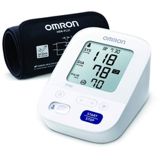 Bild - Oberarm-Blutdruckmessgerät, Modell M3 Comfort HEM-7155-E, IntelliWrap-Manschette 22-42 cm, Intellisense-Technologie, Klinisch validiert, Blutdruck und Puls, AA -Batterien und Tasche