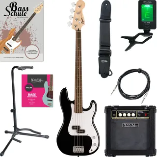 Squier Sonic Precision Bass Black Starter Set
