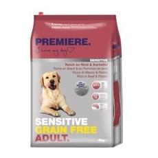 PREMIERE Sensitive Grain Free Adult Rind 4 kg