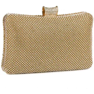 BAIGIO Damen Clutches Elegant Abendtasche Brauttasche Clutch mit Abnehmbarer Kette Formal Handtasche fur Hochzeit Party Prom
