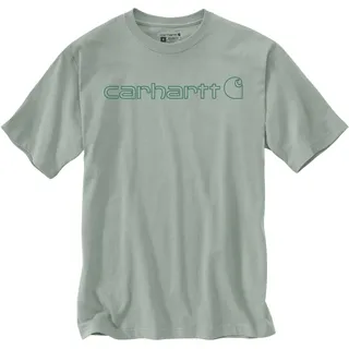 CARHARTT Core Logo T-Shirt S/S 103361 blau S