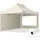 Faltpavillon 3 x 4,5 m inkl. 2 Seitenteile Creme