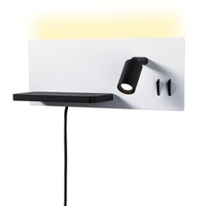 Bild LED-Wandleuchte Serra USB C linke Seite