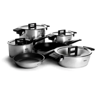 WOLL Concept Topf-Set 6-tlg. 3 x Kochtopf + 2 x Bratpfanne + Stielkasserolle