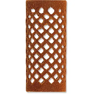 Ari Metallwickler Beflockt Ø 28 mm Braun - 12 Stück