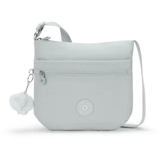 Kipling Arto Umhängetasche Polyester Silber/Weiß