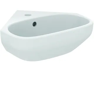Ideal Standard i.life A Eck-Handwaschbecken mit einem Hahnloch 450mm - Weiß