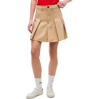 Tommy Jeans Dw0dw23149 Kurzer Rock - Gentle Gold - M