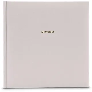 Hama Memories Buchalbum 25x25 50 schwarze Seiten, grau 7682