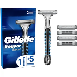 Gillette Sensor Excel Rasierer — 5 Klingen
