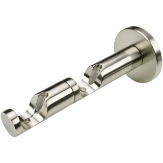 LIEDECO "Kombiträger, Träger 2-läufig "France"" Halter, Träger für Stangen, Rohre 20 mm,