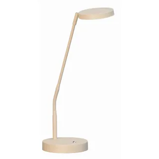 Fischer & Honsel Led-Tischleuchte , Sandfarben , Metall , F , 16x48x36 cm , Touch-Schalter (on/off), Farbtemperaturwechsler , Lampen & Leuchten, Leuchtenserien
