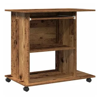 vidaXL Schreibtisch Altholz-Optik 80x50x75 cm Holzwerkstoff - Braun