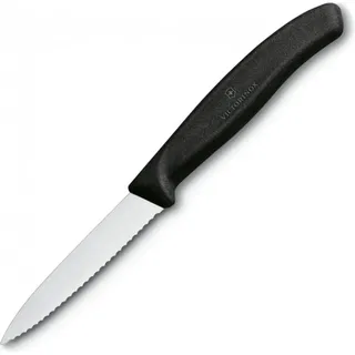 Victorinox Swiss Classic Gemüsemesser 8 cm Schwarz/Pink/Silber/Weiß