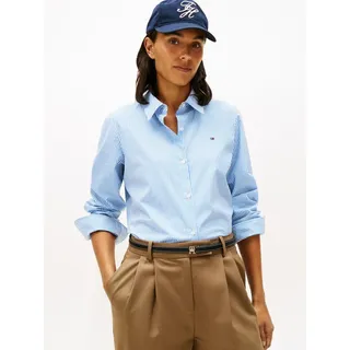 Tommy Hilfiger Hemdbluse Classic Ithaca Stp Mesmerizing Blau 38