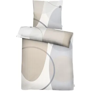 APELT Bettwäsche »Giro GOTS« 2 Stk., tlg. grafische Motive, rosa