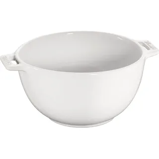 Staub Salatschüssel 18 cm, Weiß, Keramik