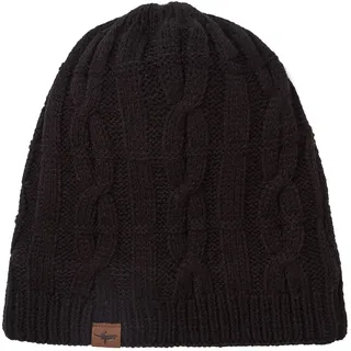 SealSkinz Unisex wasserdichte Strickmütze für kaltes Wetter – Schwarz, L/XL