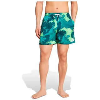 Adidas Tie-dye Swim 5 ́ ́ Badeshorts - Aurora Ivy / White - M