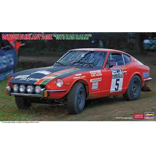 Hasegawa 620555-1/24 Datsun Fairlady 240Z, 1973 RAC Rally - Maßstab 1:24
