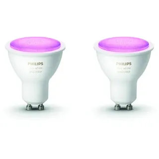 Philips by Signify Hue White and Colour Ambiance 62925000 5,7W GU10 2 St.