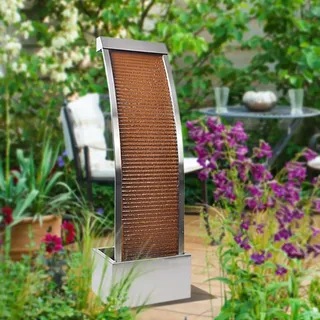 könige hausdeko gmbh Gartenbrunnen Wasserwand Segel-Form 110 cm