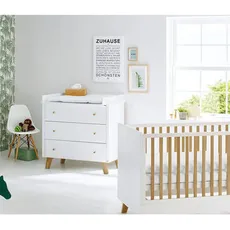 Pinolino BABYZIMMER Weiß, Eichefarben