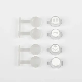 Ritto Ritto, RGE1275202 Tastenknopfsatz Für 17865, 17867 Weiß