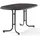 Klapptisch 140 x 90 x 72 cm grau