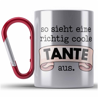 Trendation - Beste Tante Geschenk Tasse mit Spruch für Tante