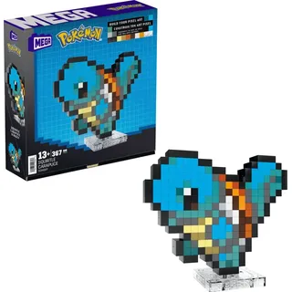 Mega Construx Pokémon Schiggy Pixel Art 23cm