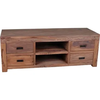MiaMöbel TV-Kommode Masala - klein Massivholz Teak