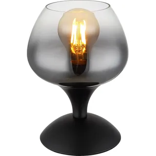 GLOBO 15548T2 MAXY Tischleuchte Metall schwarz matt, 1x E27 - Bunt