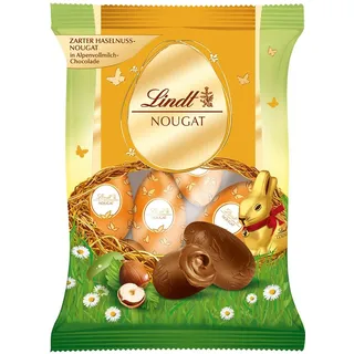 Lindt Nougat Eier Ostereier Pralinen 90 g